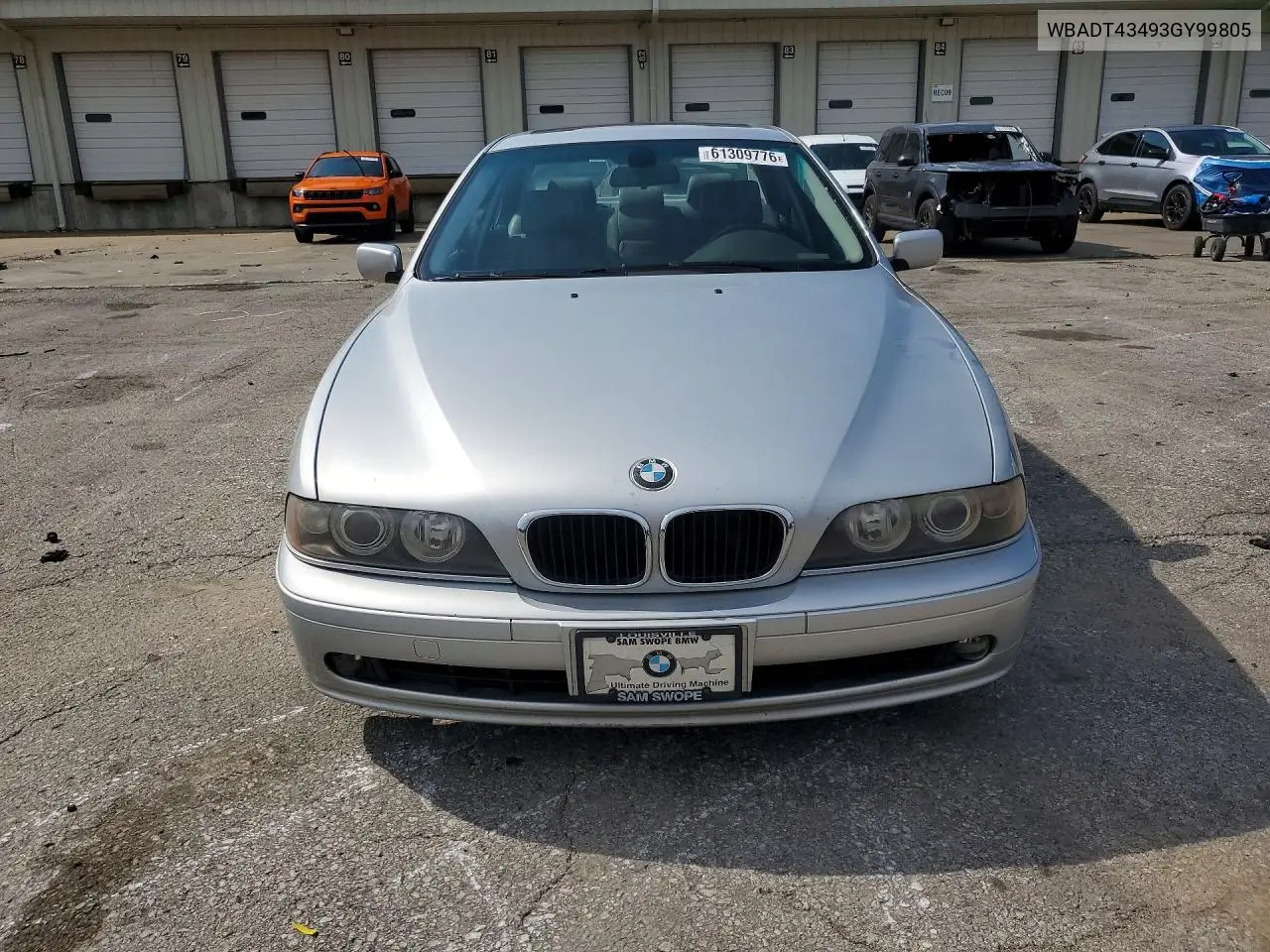 2003 BMW 525 I Automatic VIN: WBADT43493GY99805 Lot: 61309776
