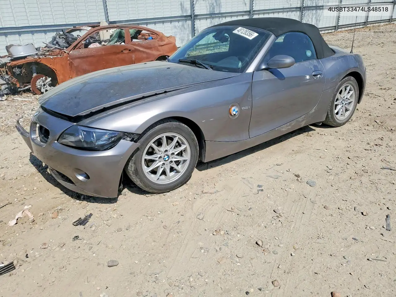 2004 BMW Z4 2.5 VIN: 4USBT33474LS48518 Lot: 48128356