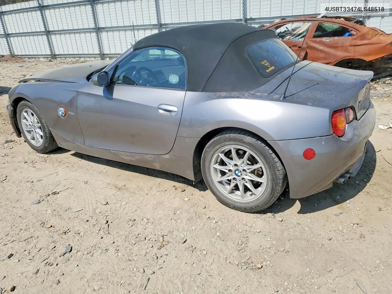 2004 BMW Z4 2.5 VIN: 4USBT33474LS48518 Lot: 48128356