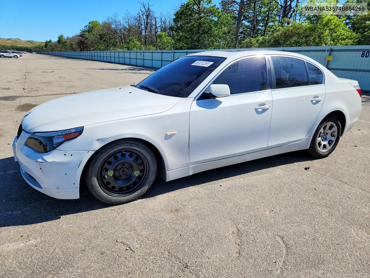2004 BMW 525 I VIN: WBANA53574B854269 Lot: 56031266