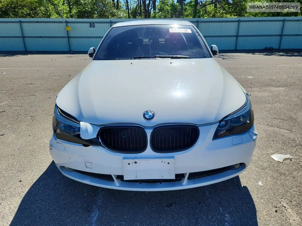 2004 BMW 525 I VIN: WBANA53574B854269 Lot: 56031266