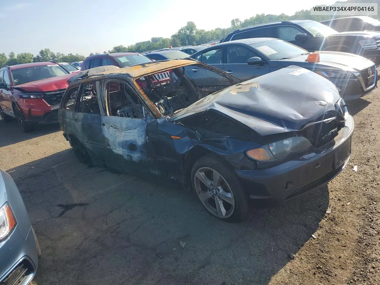 2004 BMW 325 Xit VIN: WBAEP334X4PF04165 Lot: 56747606