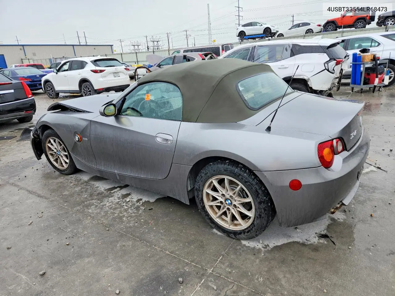 2004 BMW Z4 2.5 VIN: 4USBT33554LR68473 Lot: 58145786