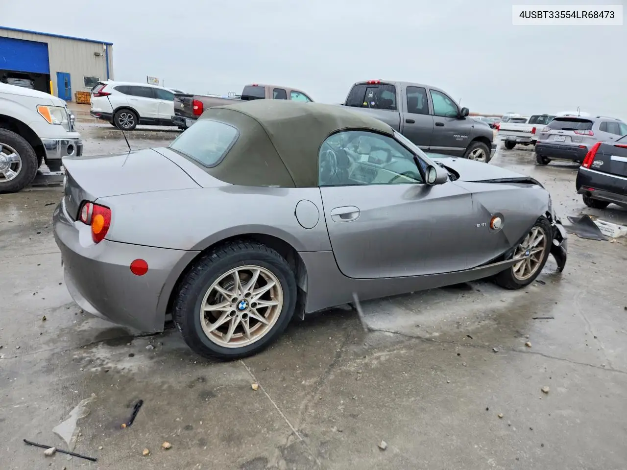 2004 BMW Z4 2.5 VIN: 4USBT33554LR68473 Lot: 58145786