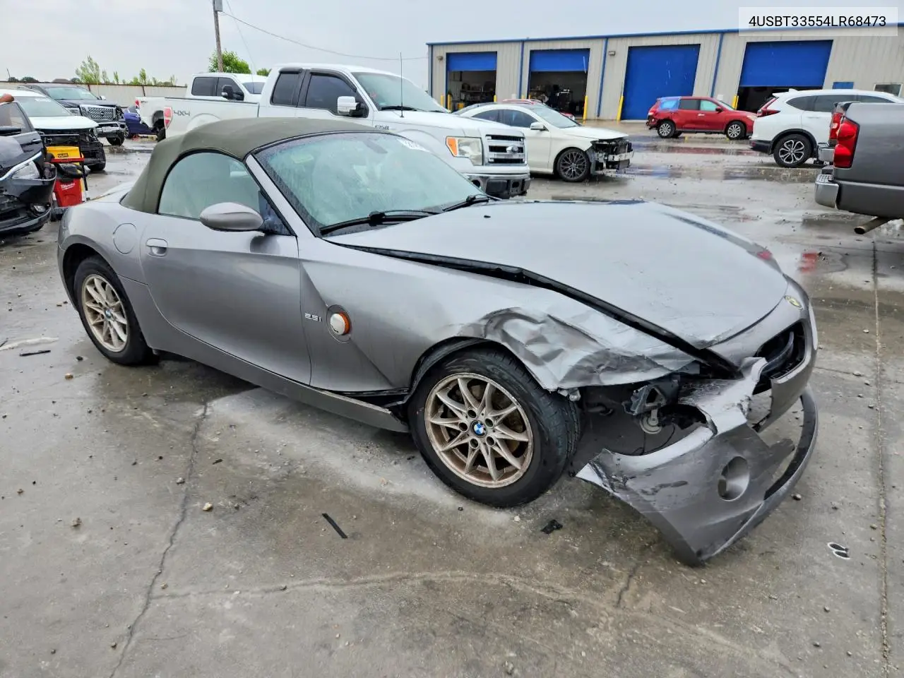 2004 BMW Z4 2.5 VIN: 4USBT33554LR68473 Lot: 58145786