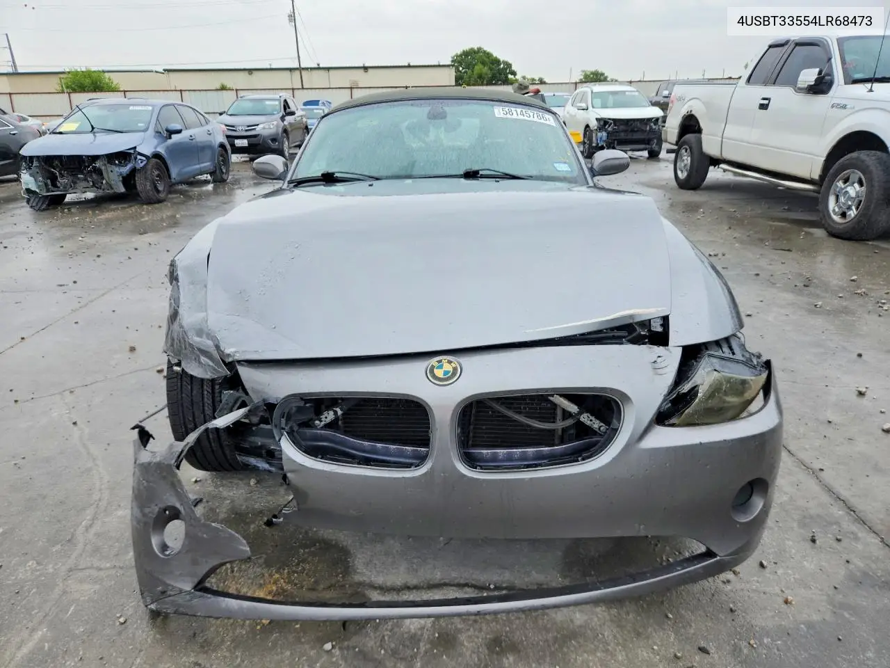 2004 BMW Z4 2.5 VIN: 4USBT33554LR68473 Lot: 58145786