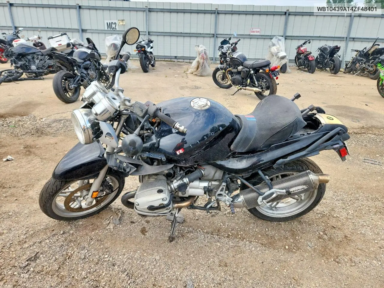 2004 BMW R1150 R VIN: WB10439A14ZF48401 Lot: 61173816