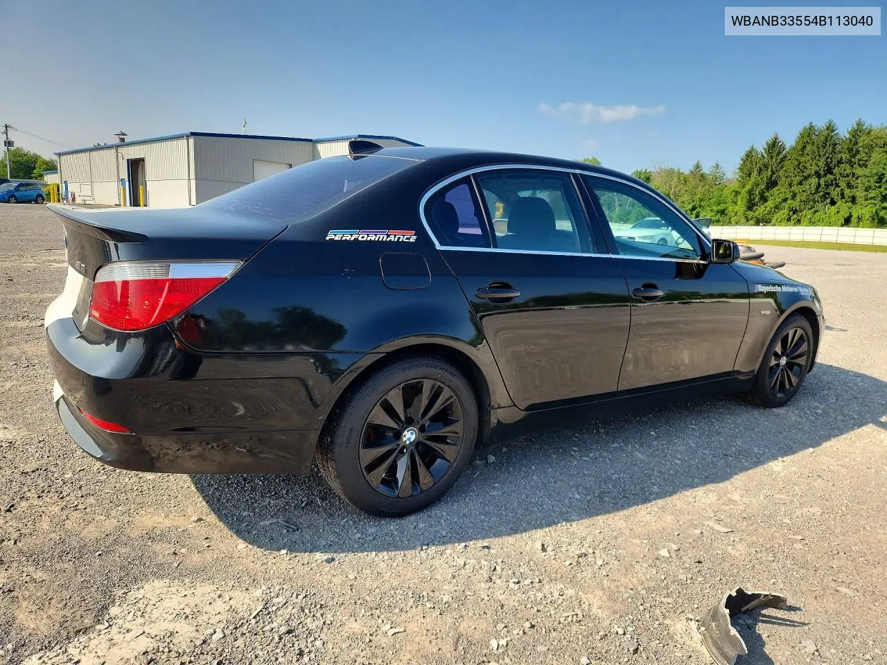 2004 BMW 545 I VIN: WBANB33554B113040 Lot: 61698236