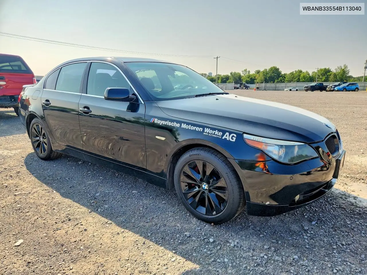 2004 BMW 545 I VIN: WBANB33554B113040 Lot: 61698236