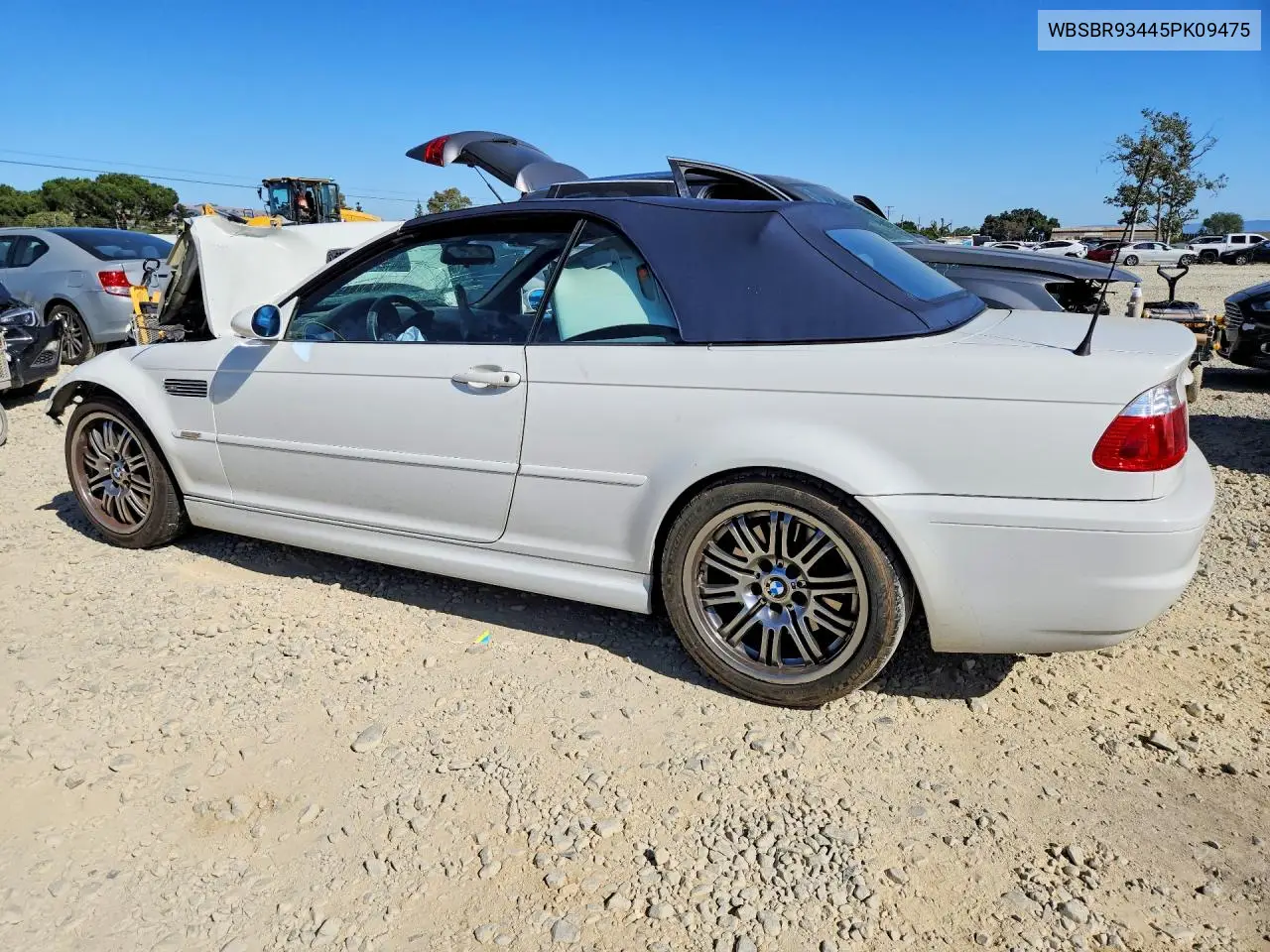 2005 BMW M3 VIN: WBSBR93445PK09475 Lot: 55001976