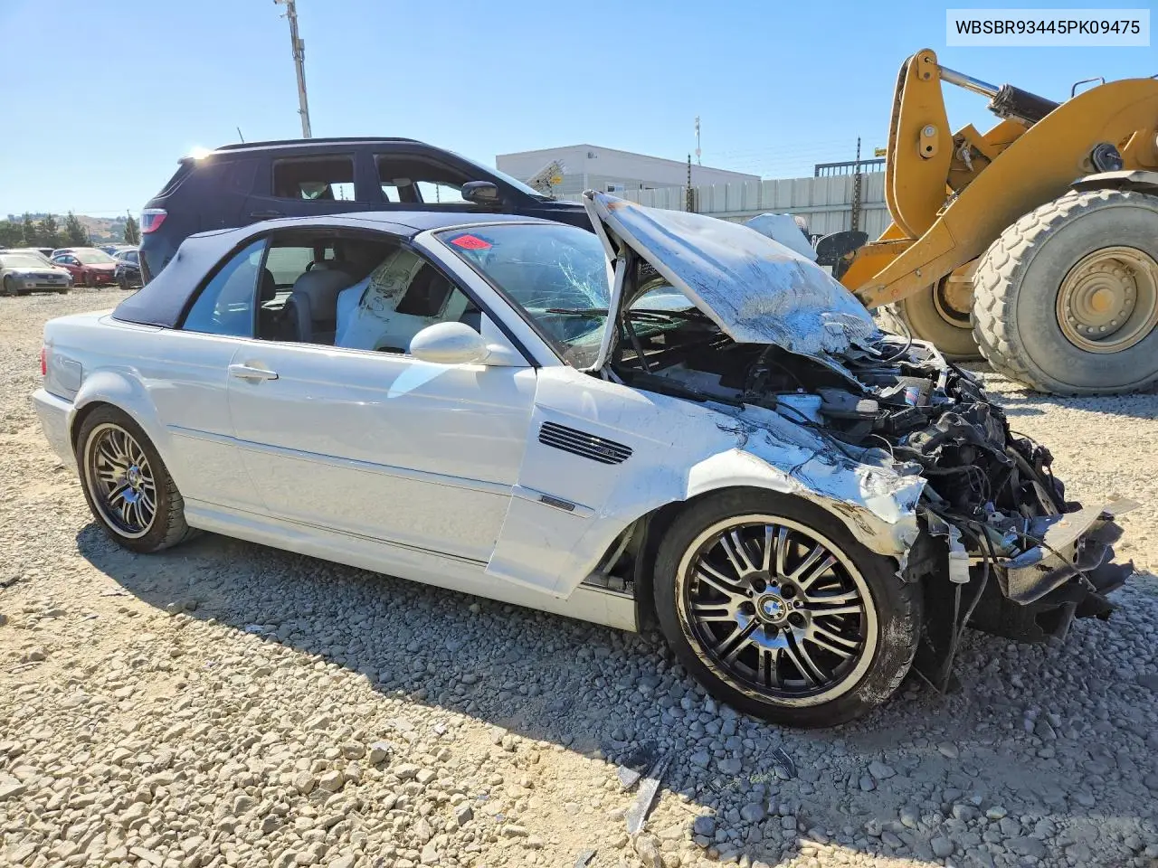 2005 BMW M3 VIN: WBSBR93445PK09475 Lot: 55001976