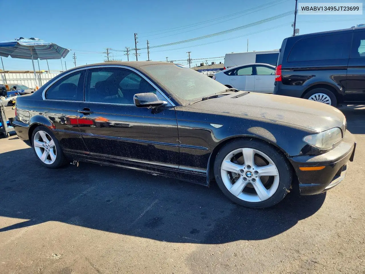 2005 BMW 325 Ci Sulev VIN: WBABV13495JT23699 Lot: 61350326