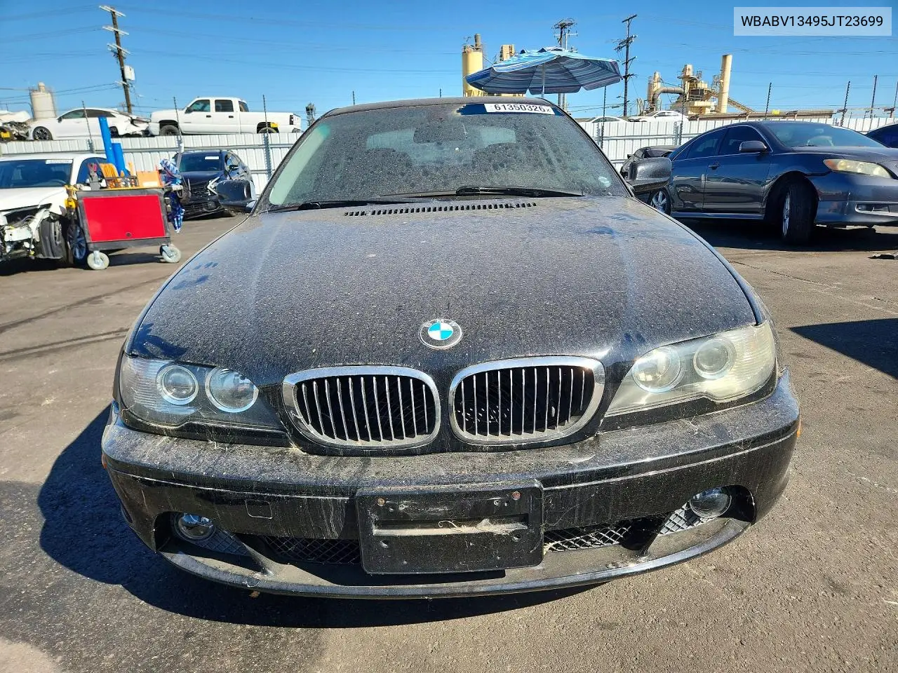 2005 BMW 325 Ci Sulev VIN: WBABV13495JT23699 Lot: 61350326