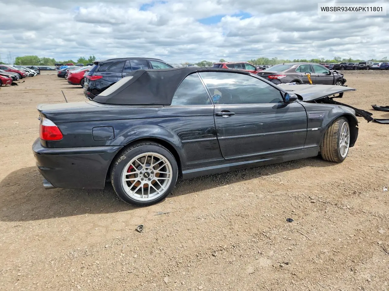 2006 BMW M3 VIN: WBSBR934X6PK11801 Lot: 53564476