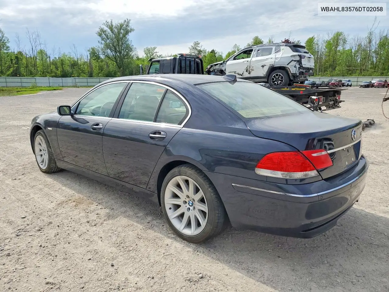2006 BMW 750 I VIN: WBAHL83576DT02058 Lot: 54547236