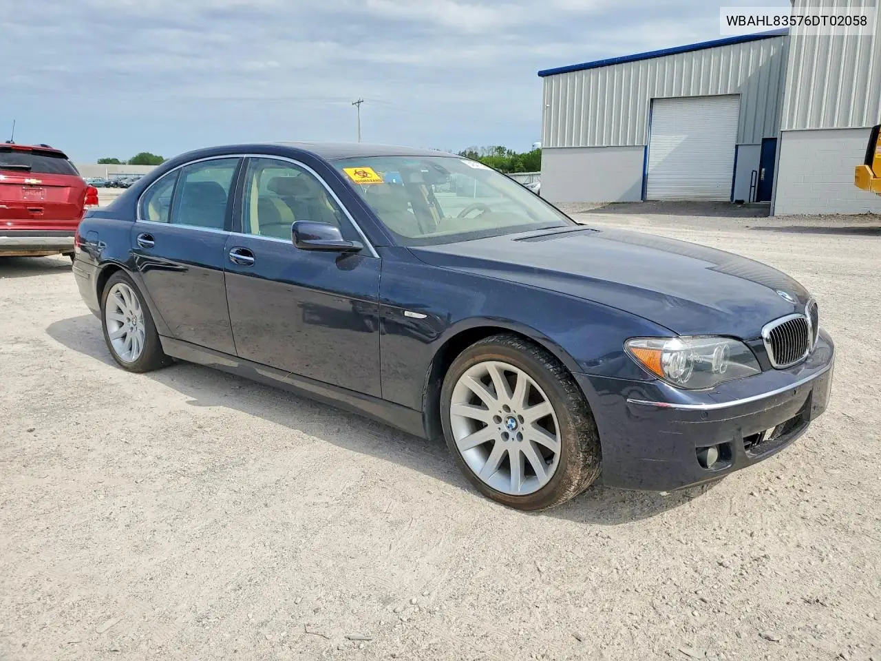 2006 BMW 750 I VIN: WBAHL83576DT02058 Lot: 54547236
