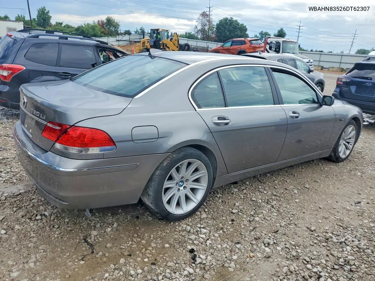2006 BMW 750 Li VIN: WBAHN83526DT62307 Lot: 61525156