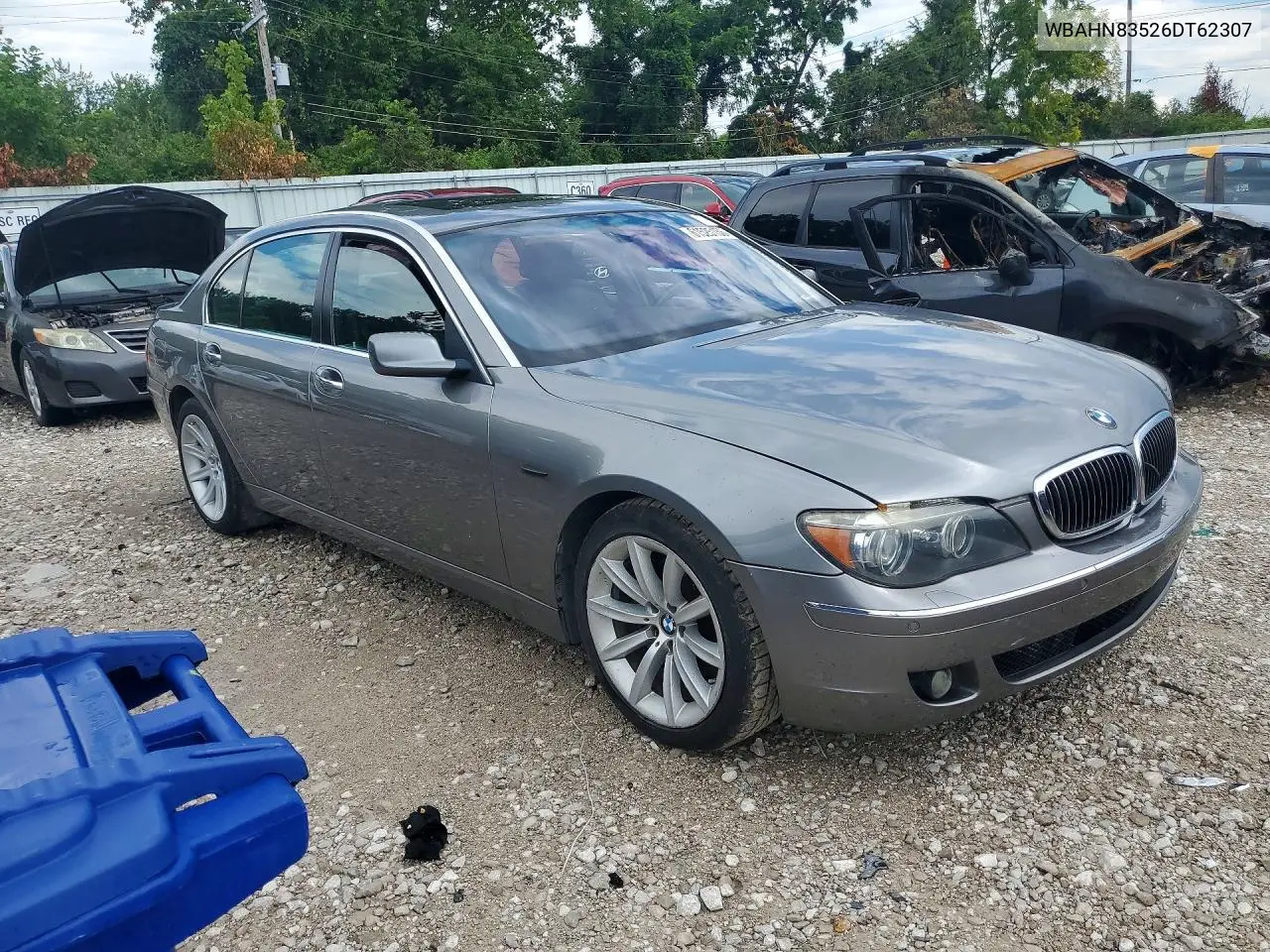 2006 BMW 750 Li VIN: WBAHN83526DT62307 Lot: 61525156