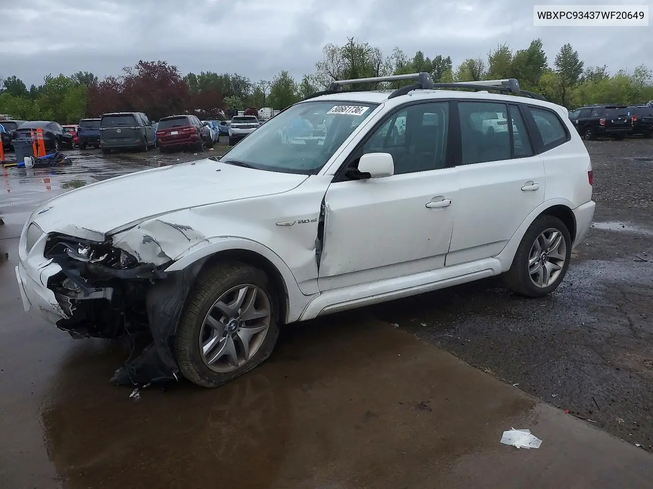 2007 BMW X3 3.0Si