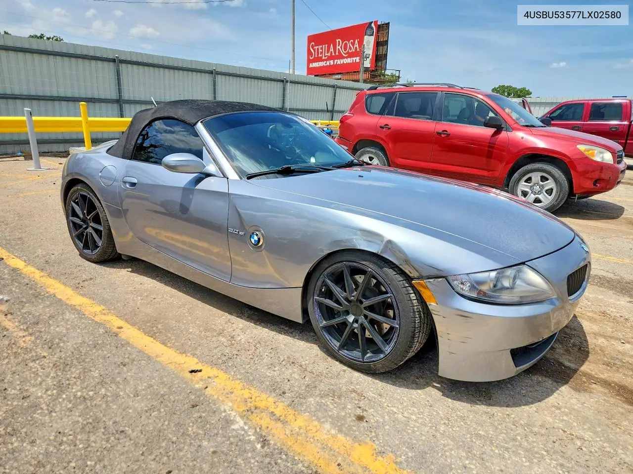 2007 BMW Z4 3.0Si VIN: 4USBU53577LX02580 Lot: 57121066
