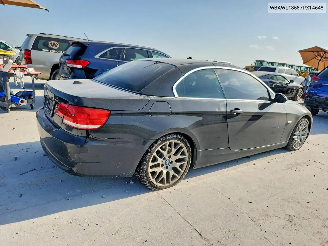 2007 BMW 328 I VIN: WBAWL13587PX14648 Lot: 61915556