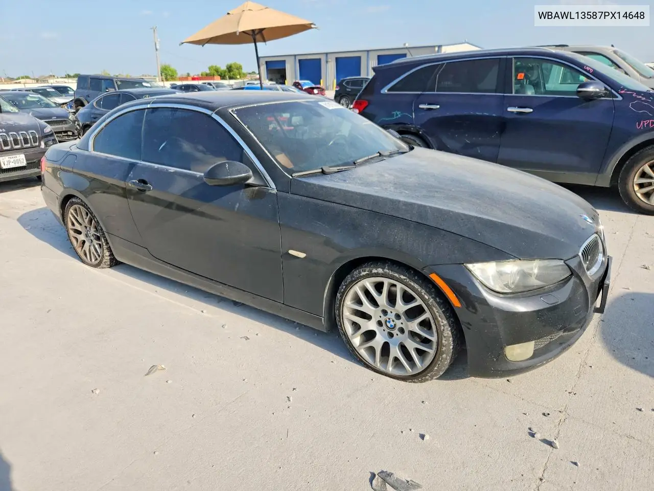 2007 BMW 328 I VIN: WBAWL13587PX14648 Lot: 61915556