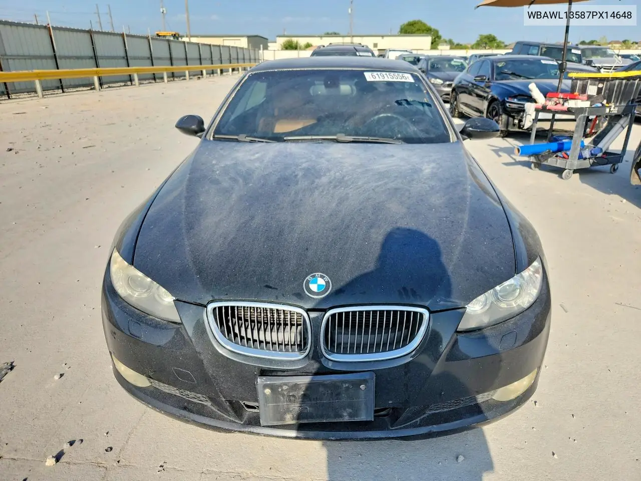 2007 BMW 328 I VIN: WBAWL13587PX14648 Lot: 61915556