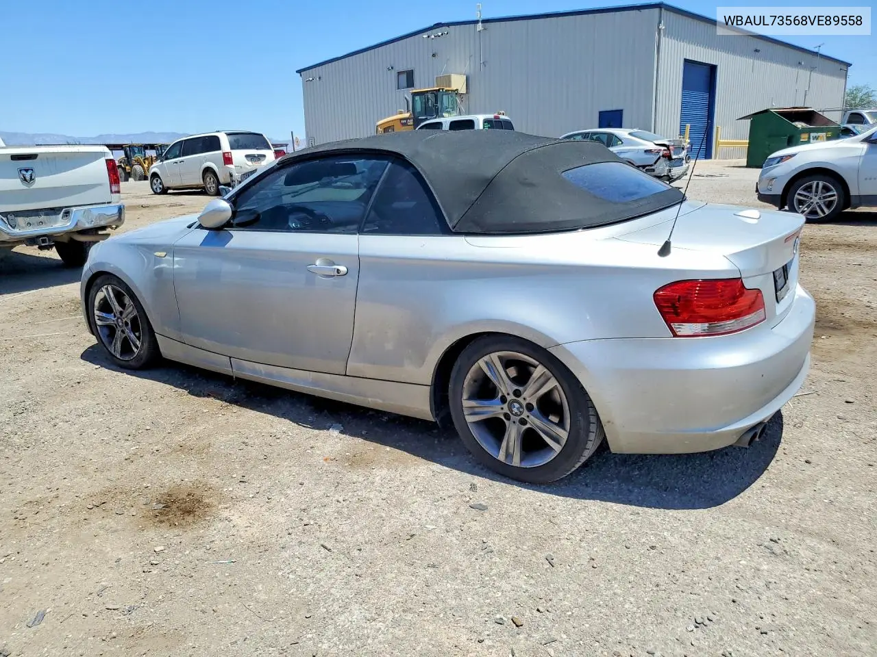 2008 BMW 128 I VIN: WBAUL73568VE89558 Lot: 53787266