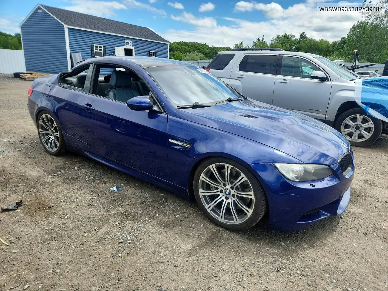 2008 BMW M3 VIN: WBSWD93538PY39484 Lot: 56530366