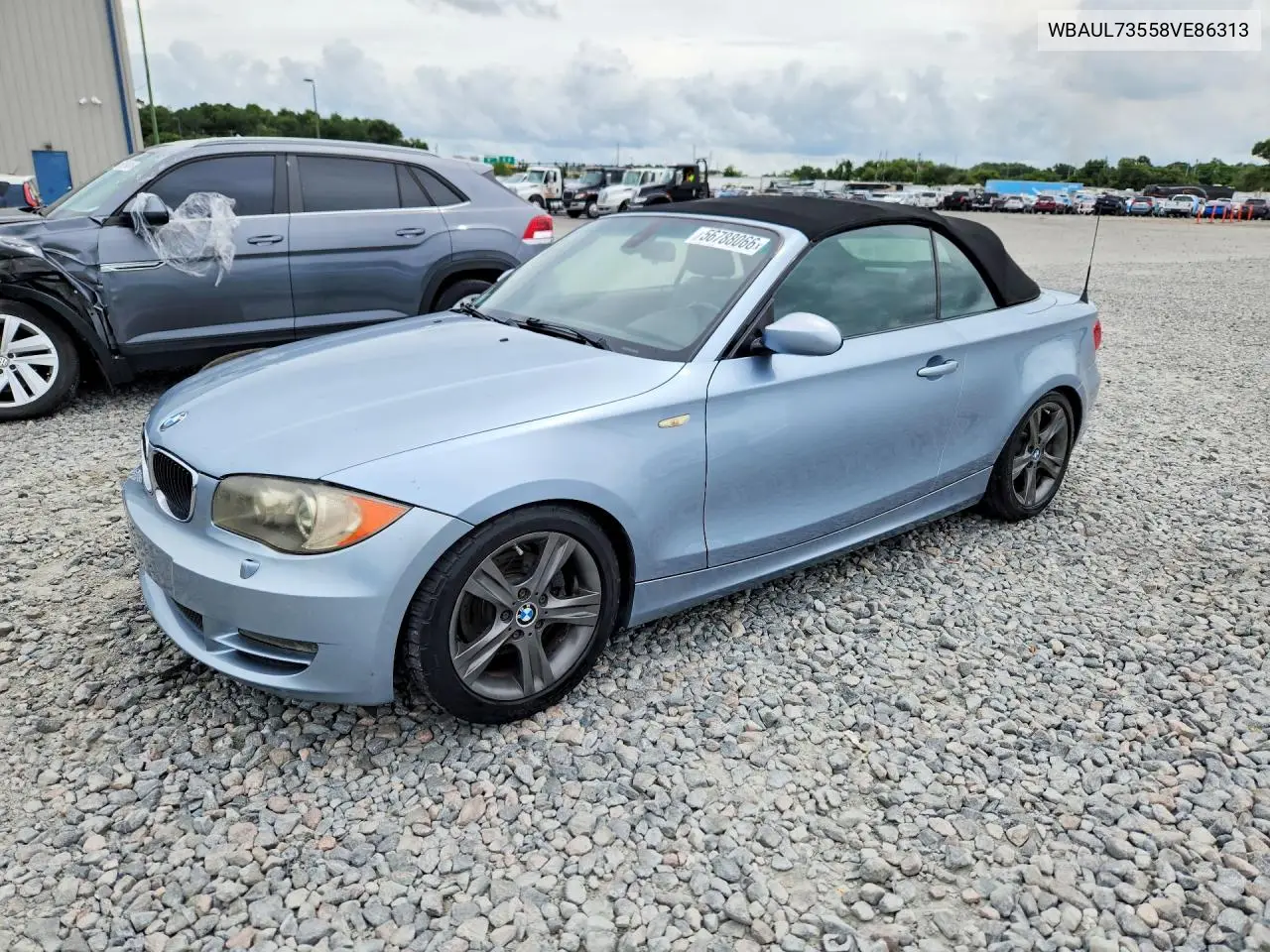 2008 BMW 128 I VIN: WBAUL73558VE86313 Lot: 56788066