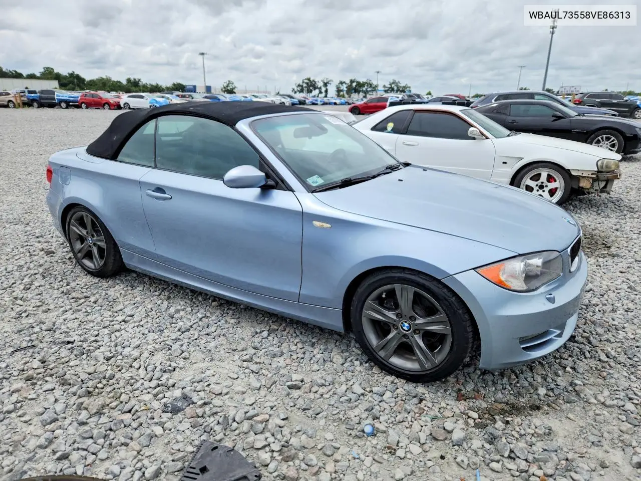 2008 BMW 128 I VIN: WBAUL73558VE86313 Lot: 56788066