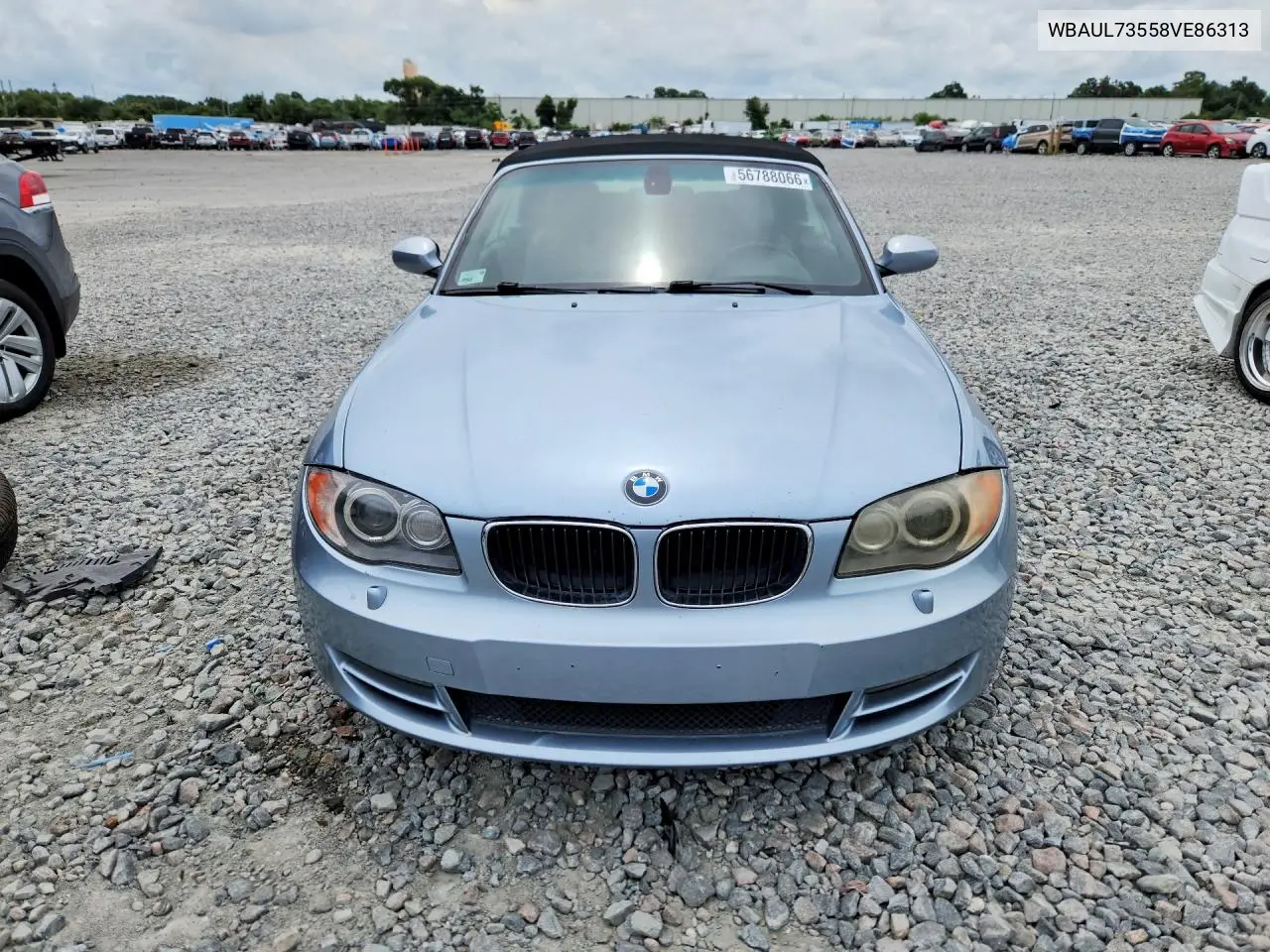 2008 BMW 128 I VIN: WBAUL73558VE86313 Lot: 56788066