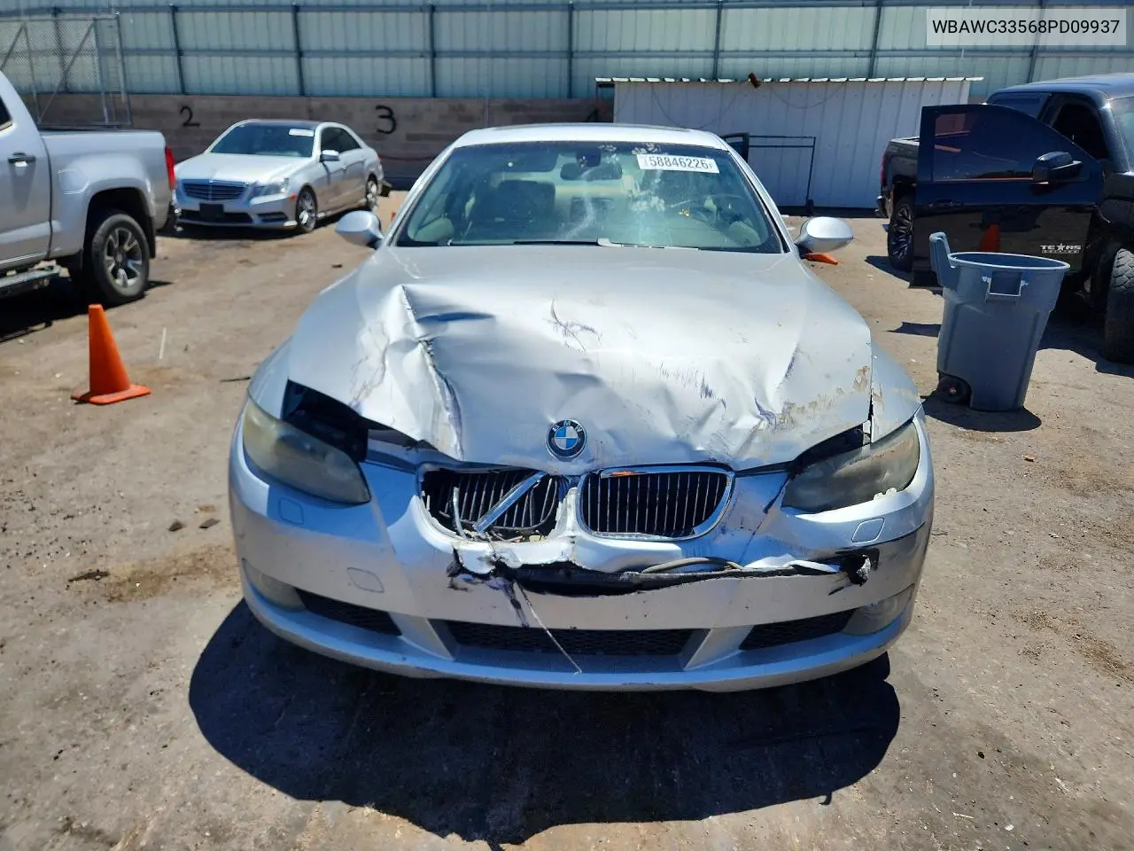2008 BMW 328 Xi VIN: WBAWC33568PD09937 Lot: 58846226