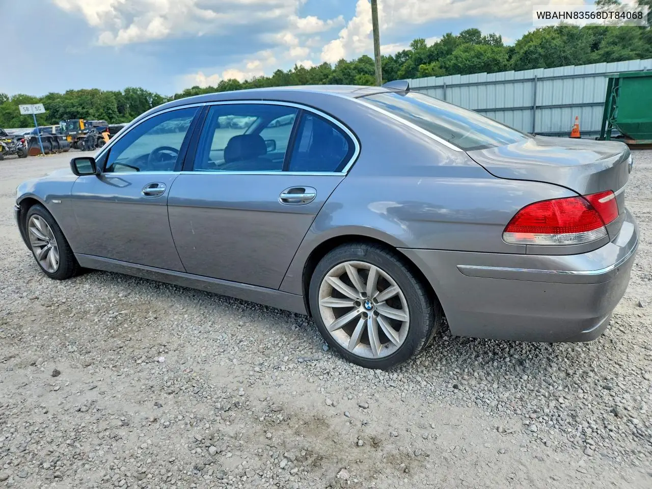 2008 BMW 750 Li VIN: WBAHN83568DT84068 Lot: 60196386