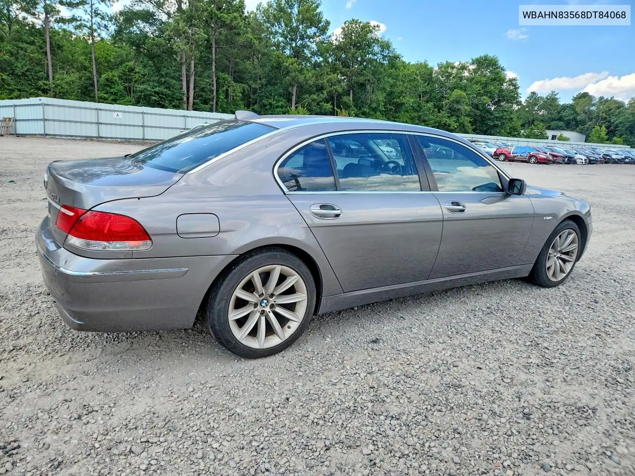 2008 BMW 750 Li VIN: WBAHN83568DT84068 Lot: 60196386