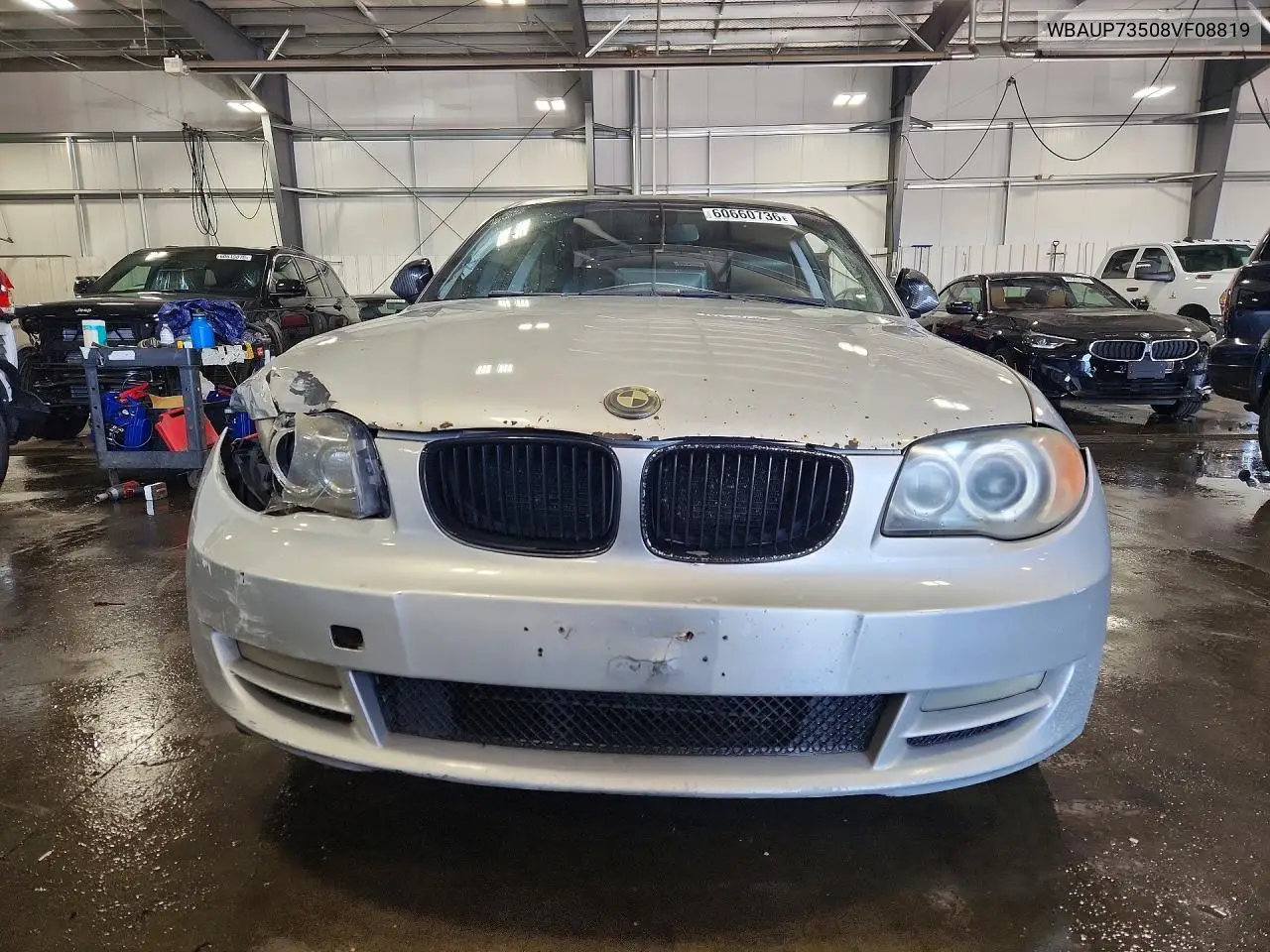 2008 BMW 128 I VIN: WBAUP73508VF08819 Lot: 60660736