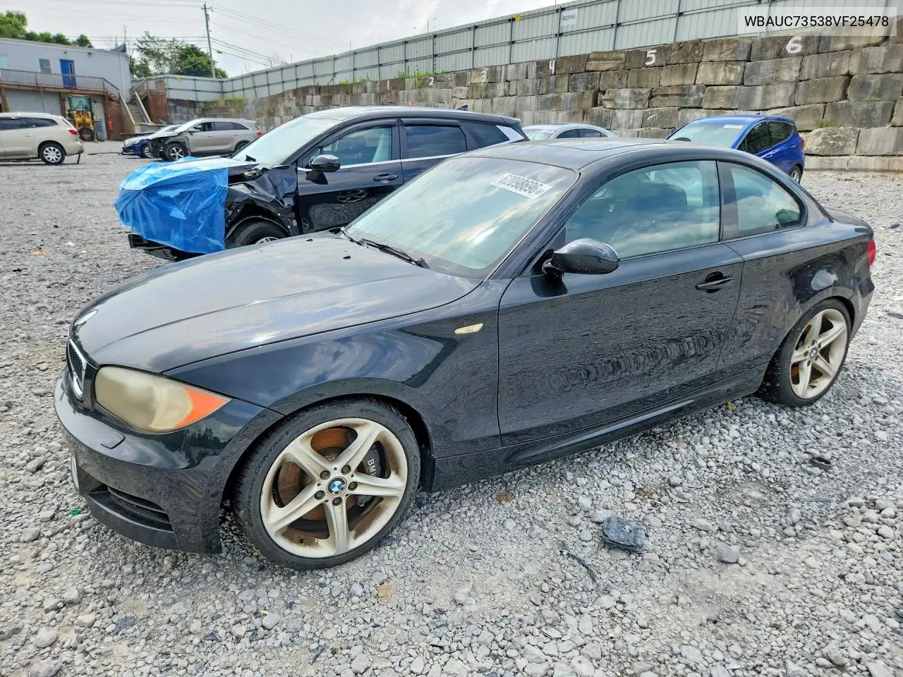 2008 BMW 135 I VIN: WBAUC73538VF25478 Lot: 62098696