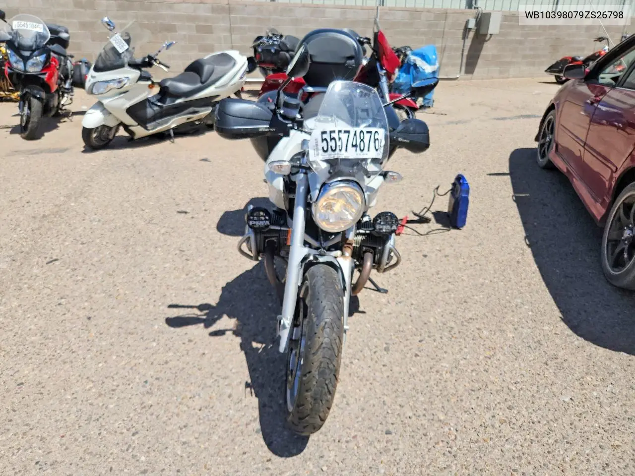 2009 BMW R1200 R VIN: WB10398079ZS26798 Lot: 55574876