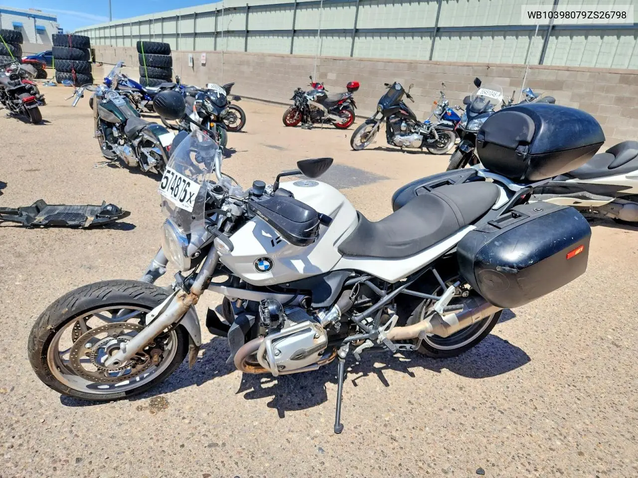 2009 BMW R1200 R VIN: WB10398079ZS26798 Lot: 55574876