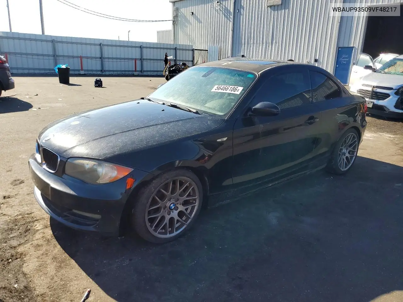 2009 BMW 128 I VIN: WBAUP93509VF48217 Lot: 56466186