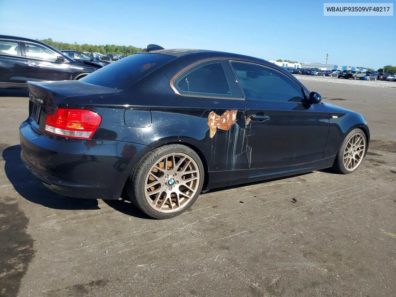 2009 BMW 128 I VIN: WBAUP93509VF48217 Lot: 56466186