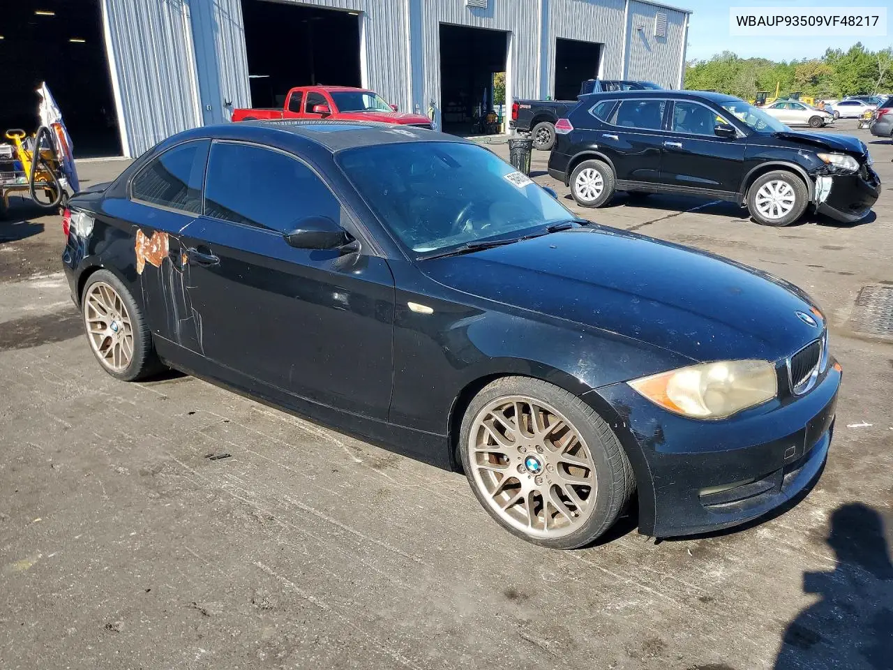 2009 BMW 128 I VIN: WBAUP93509VF48217 Lot: 56466186