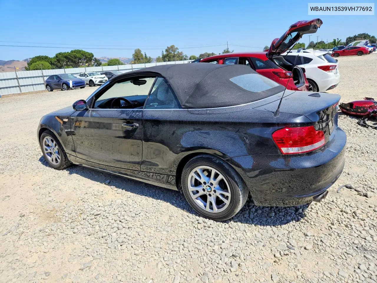 2009 BMW 128 I VIN: WBAUN13539VH77692 Lot: 57585926