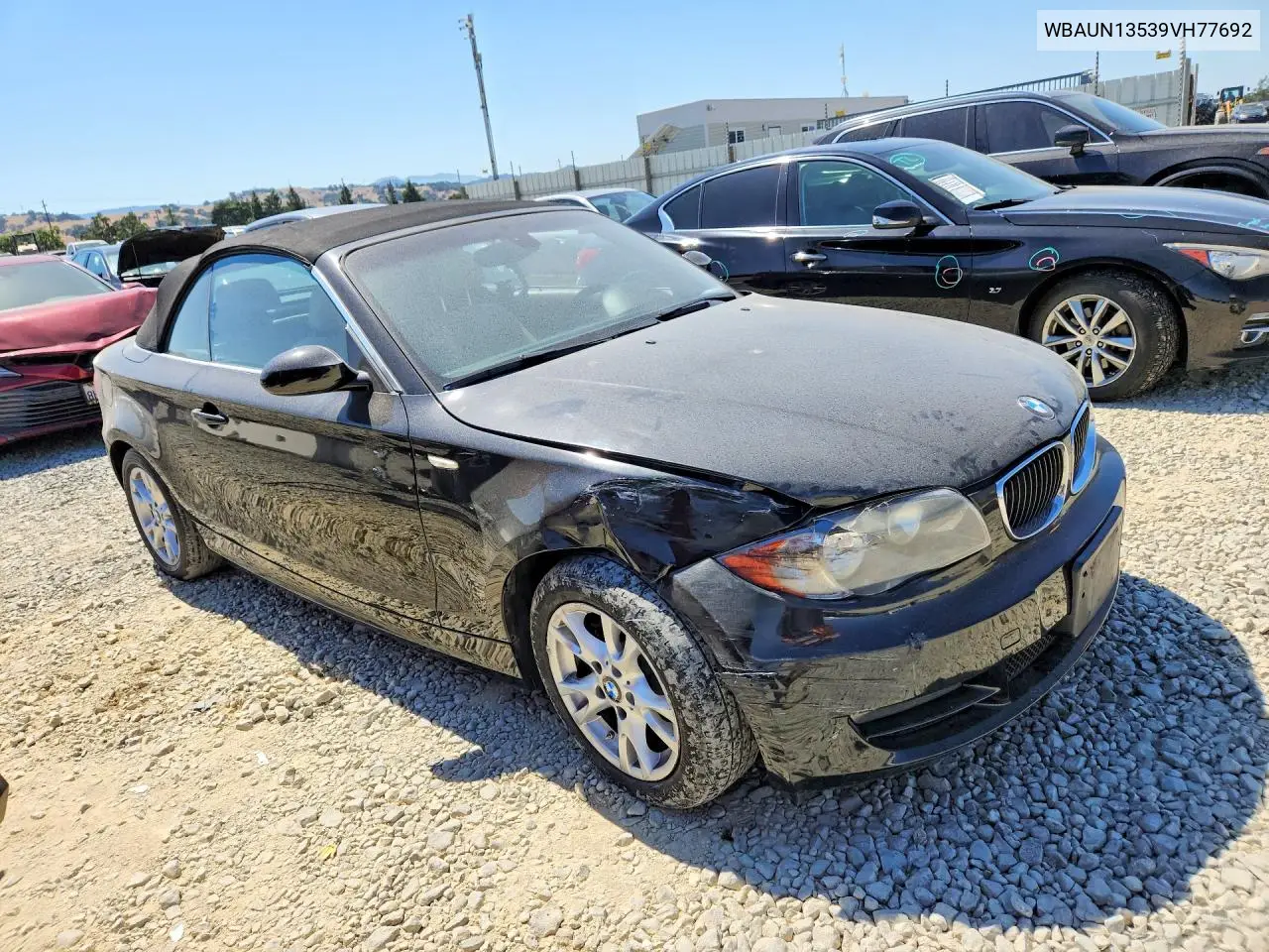 2009 BMW 128 I VIN: WBAUN13539VH77692 Lot: 57585926
