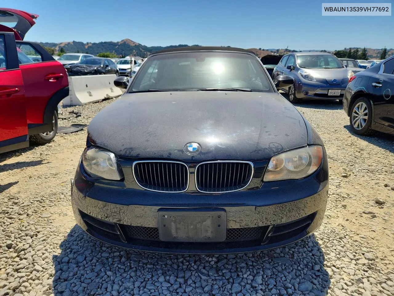 2009 BMW 128 I VIN: WBAUN13539VH77692 Lot: 57585926