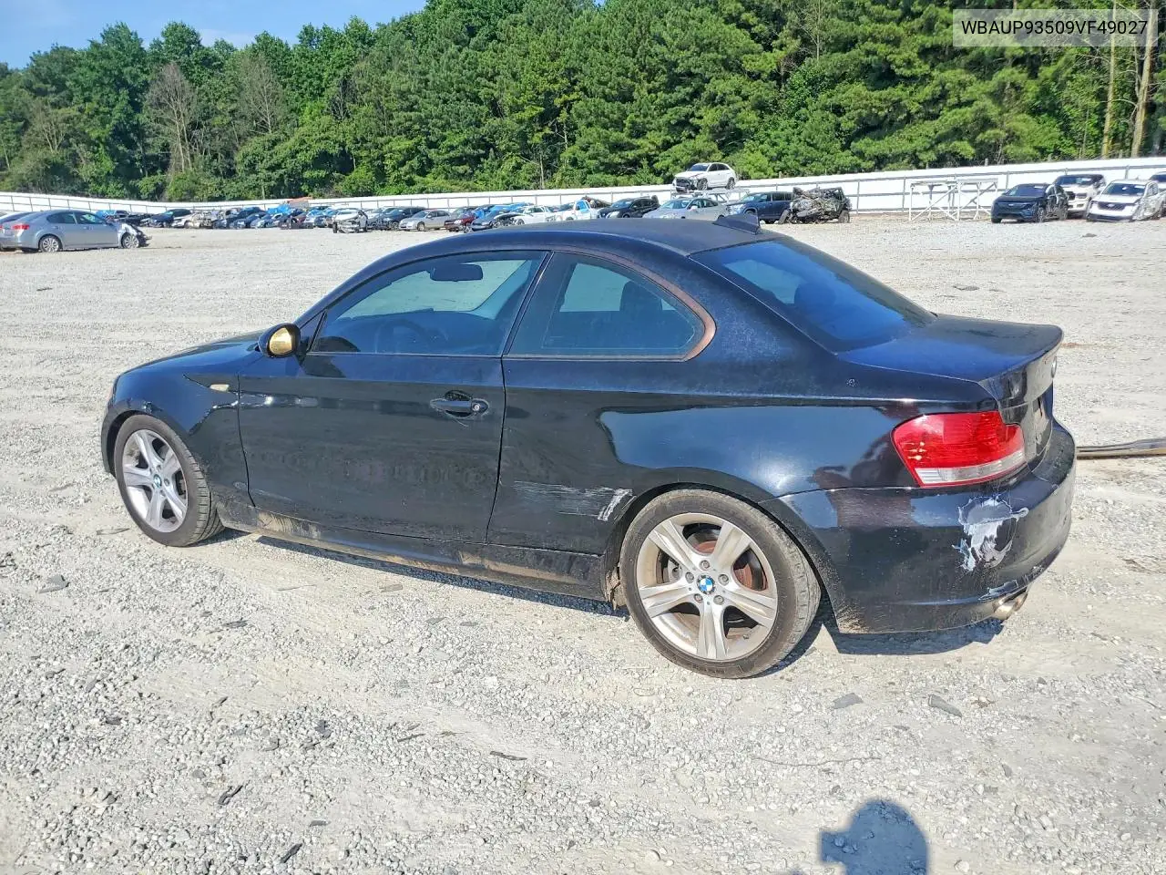 2009 BMW 128 I VIN: WBAUP93509VF49027 Lot: 59178466