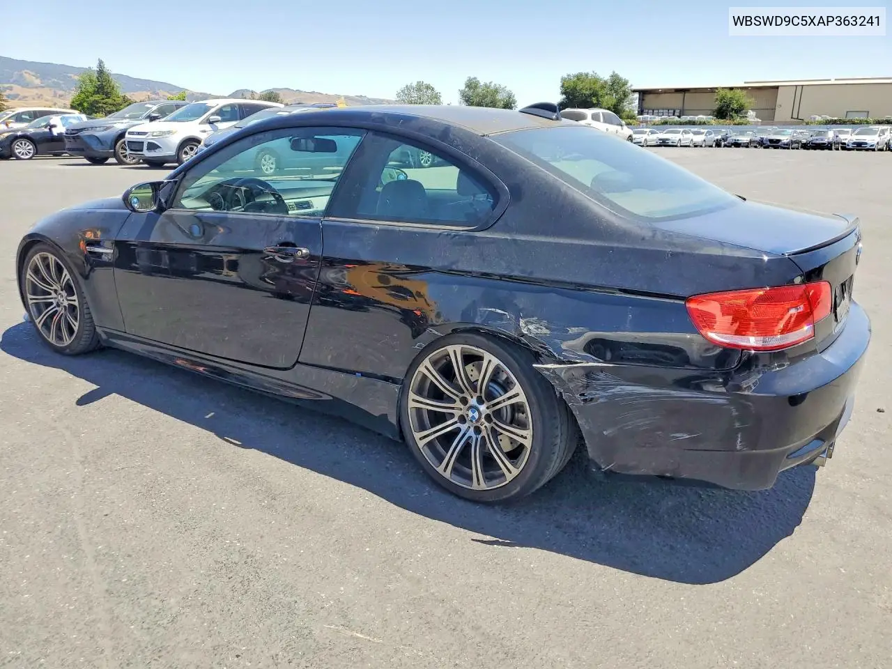 2010 BMW M3 Automatic VIN: WBSWD9C5XAP363241 Lot: 53408166