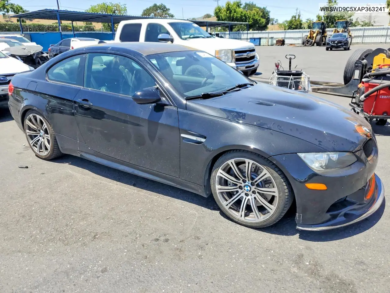 2010 BMW M3 Automatic VIN: WBSWD9C5XAP363241 Lot: 53408166