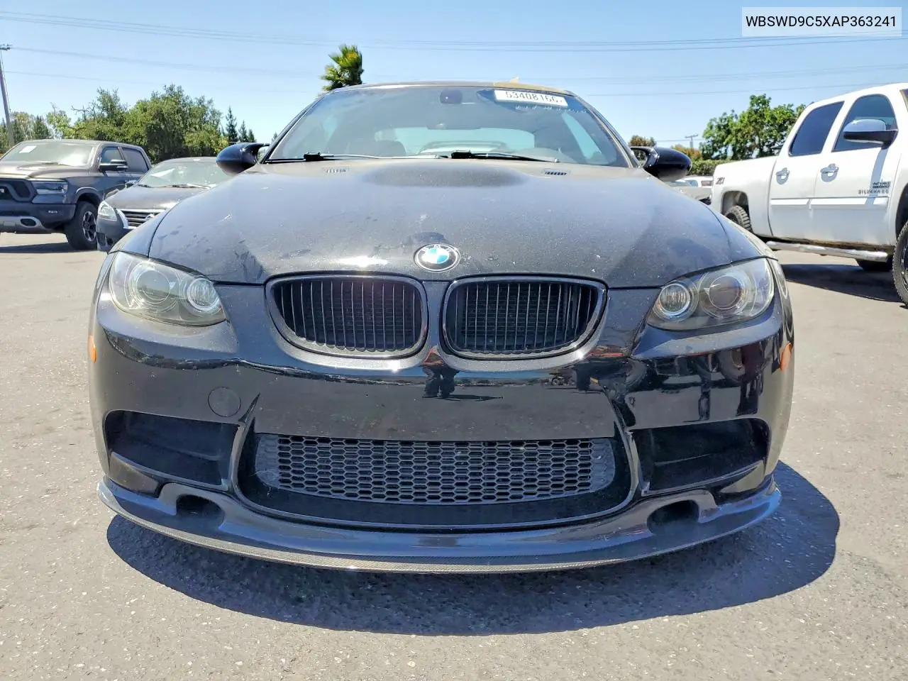2010 BMW M3 Automatic VIN: WBSWD9C5XAP363241 Lot: 53408166