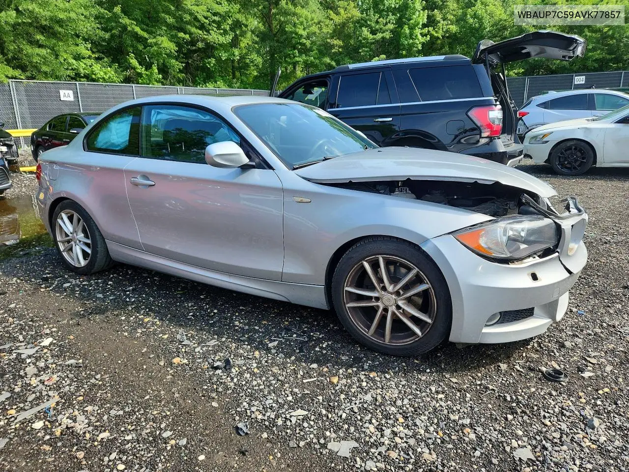 2010 BMW 128 I VIN: WBAUP7C59AVK77857 Lot: 56743806